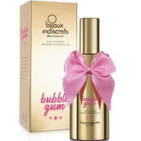   BIJOUX - RÁGÓGUMI 2· 1 ILLATOS MASSZÁZS ÉS INTIM GÉL 100 ML