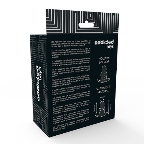 FÜGGŐ JÁTÉKOK - NAGY ANÁLIS TÁGÍTÓ 15 CM - ÁTLÁTSZÓ