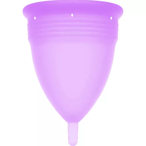 STERCUP - FDA SZILIKON MENSTRUÁCIÓS KOSÁR IBOLYA - S MÉRET