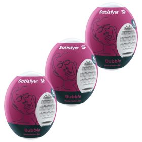 SATISFYER - 3 MASZTURBÁTOR TOJÁSBUBORÉK