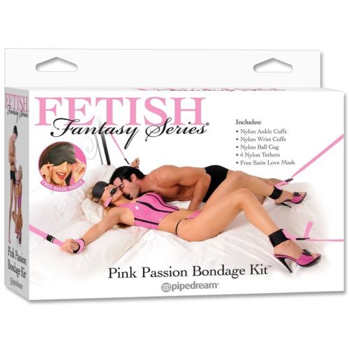 FETIS FANTASY SOROZAT - KIT BONDAGE PINK