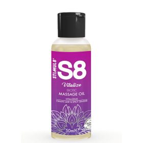 STIMUL8 - S8 VITALIZE EROTIKUS MASSZÁZS OLAJ LIME 50 ML