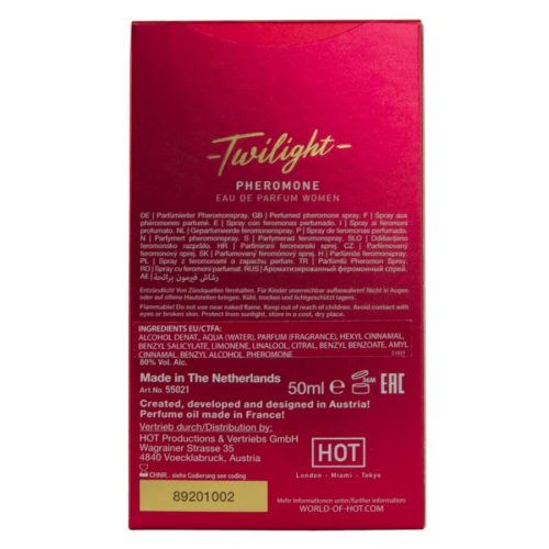 HOT - TWILIGHT PHEROMONE PARFUM NŐK 50 ML