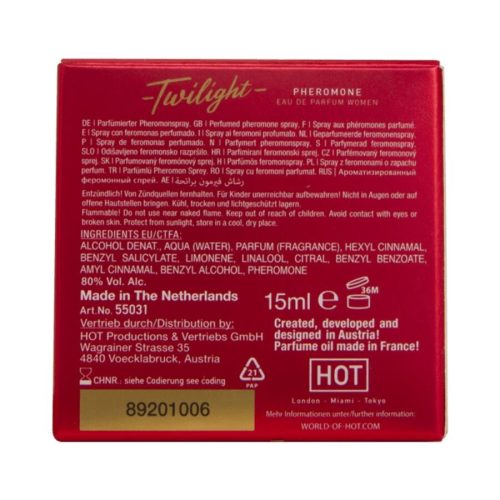 HOT - TWILIGHT PHEROMONE PARFUM NŐK 15 ML