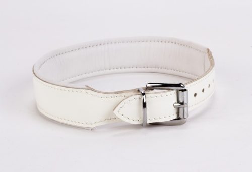 Patent Leather with Lamb Leather Backing White