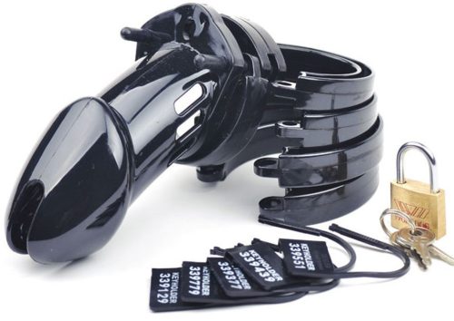 Fekete önmegtartó ketrec - elegáns biztonságérzetért