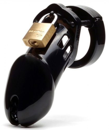 Fekete önmegtartó ketrec - elegáns biztonságérzetért