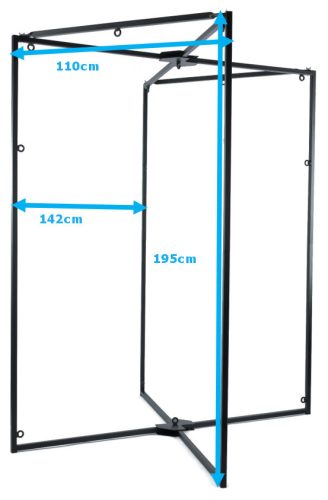 Fém tartószerkezet Black Slinghez