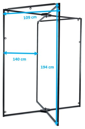 Fém tartószerkezet Black Slinghez