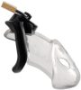 Rickers Chastity Cage – átlátszó intimméret 9 x 3 cm