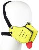 Neoprene Puppy Yellow – érzéki játékos maszk Tongue-gal