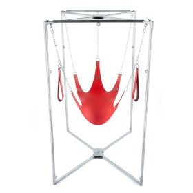 Kit Sling Cuir 5 Points – piros bőr szexi kötöző szett