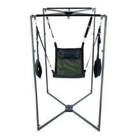 Kit Sling – prémium szövet hinta fekete vázzal