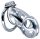 Cobra Steel – prémium fém chastity ketrec 10 x 3.7 cm
