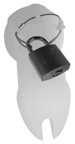 Bran – sárga szilikon chastity cage, érzéki izgalomhoz