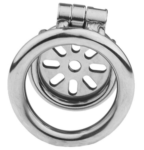 Fém szexi zár – lapos intim ketrec 2 cm