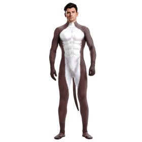 Donkey Cosplay – fehér-barna jelmez prémium minőségben