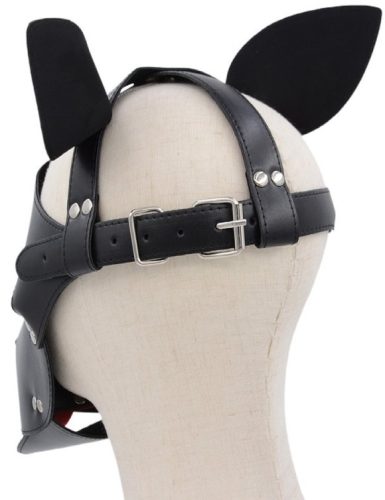 Madhood Puppy Maszk – elegáns fekete kutyafül maszk