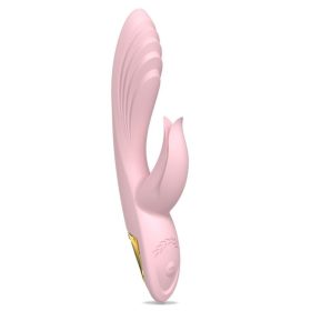   Vibro Rabbit Twist – prémium vibrátor, érzéki csavarás rózsaszínben
