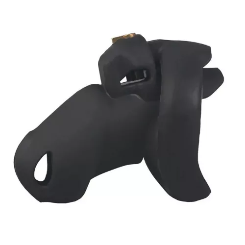 Flexy S – szilikon önmegtartó ketrec fekete 9 x 3,5 cm