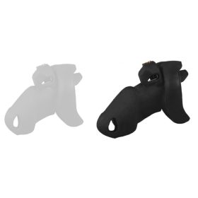   Flexty – prémium férfi meghittségi ketrec, fekete 10,5x3,5cm