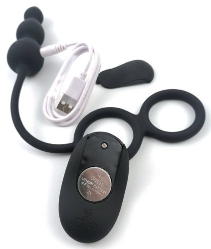 Vibrant Trikon – érzéki herefeszítő dugó 9,5 x 3 cm