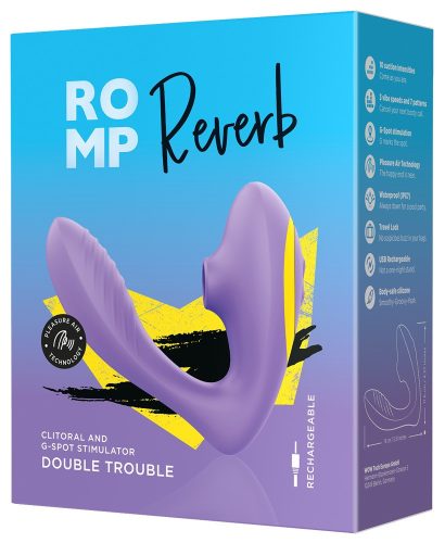 Double Reverb – prémium csikló- és G-pont vibrátor