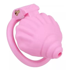 Shellina ketrec 6,5x4,5 cm rózsaszín