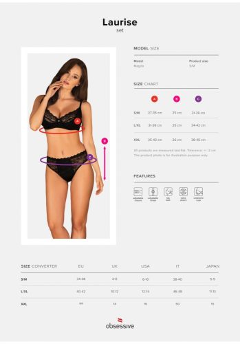 Laurise 2-pcs set   S/M