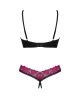 Rosenty 2-pcs crotchless set  M/L