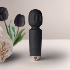 Rechargeable Mini Wand - Black Tulip