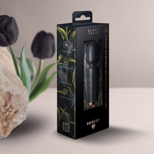 Rechargeable Mini Wand - Black Tulip